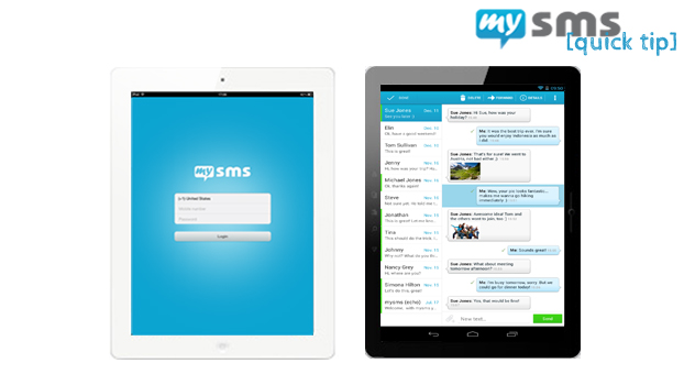 mysms for tablets